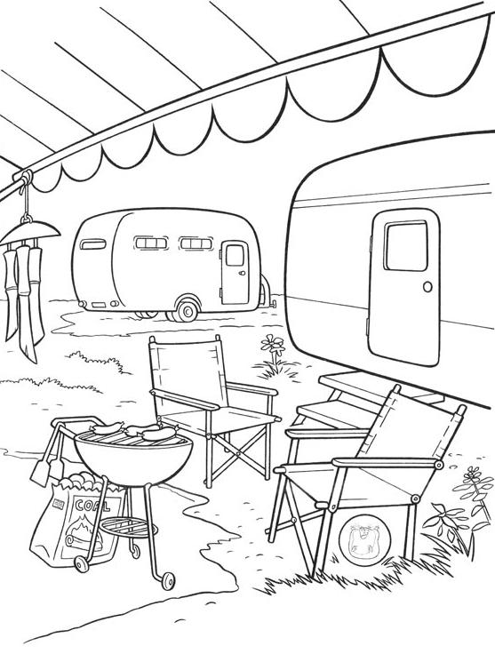 coloriage le studio de volt